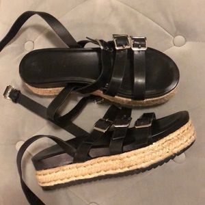 Black Espadrille